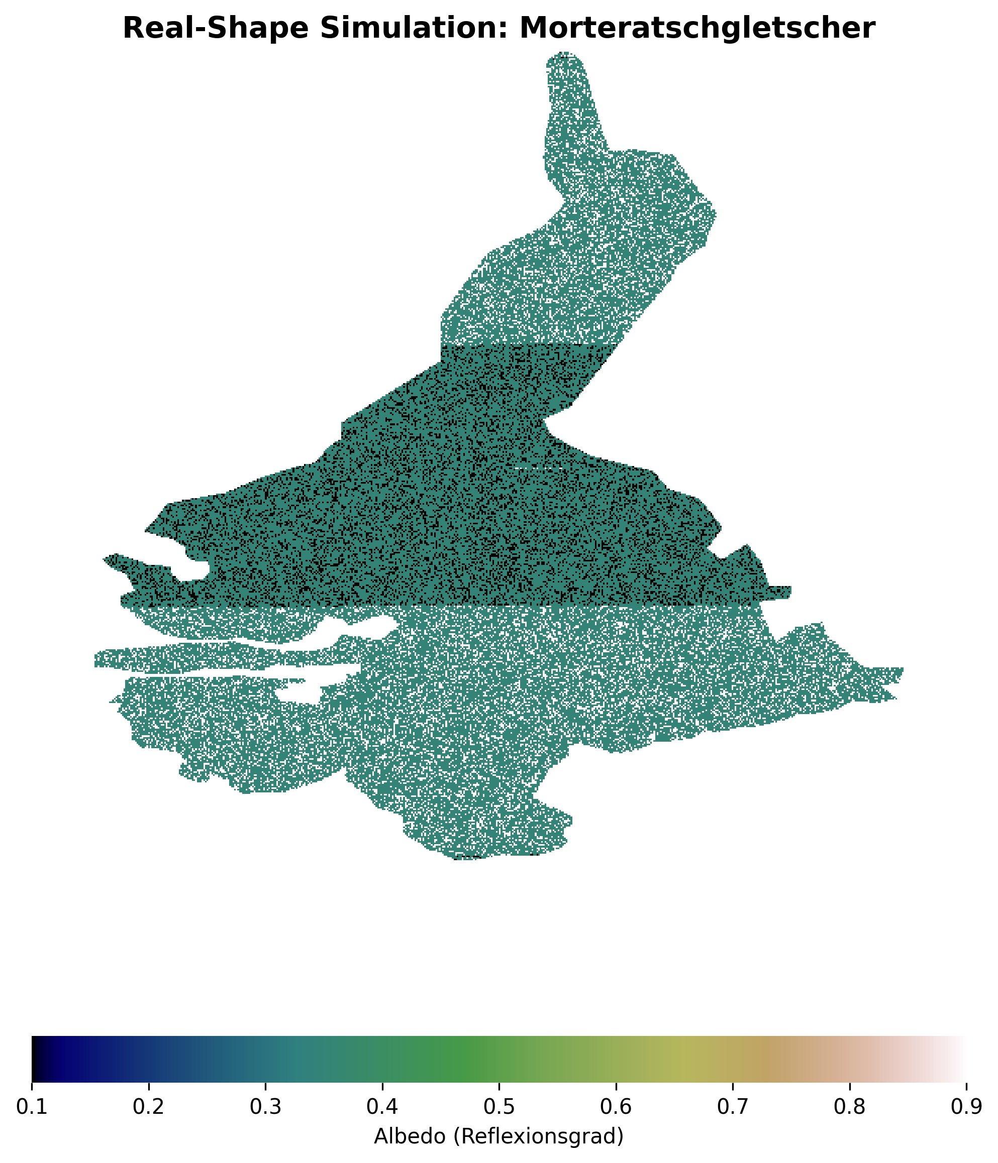 Morteratsch – 15% Szenario